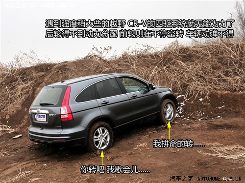 Honda Dongfeng Honda CR-V 2010 2.4 four-wheel drive distinguished edition automatic transmission
