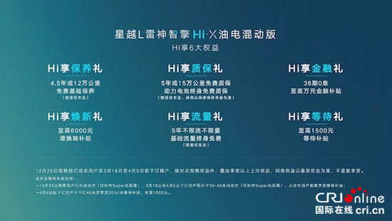 Xingyue L Raytheon Hi·X hybrid version officially listed _fororder_image002